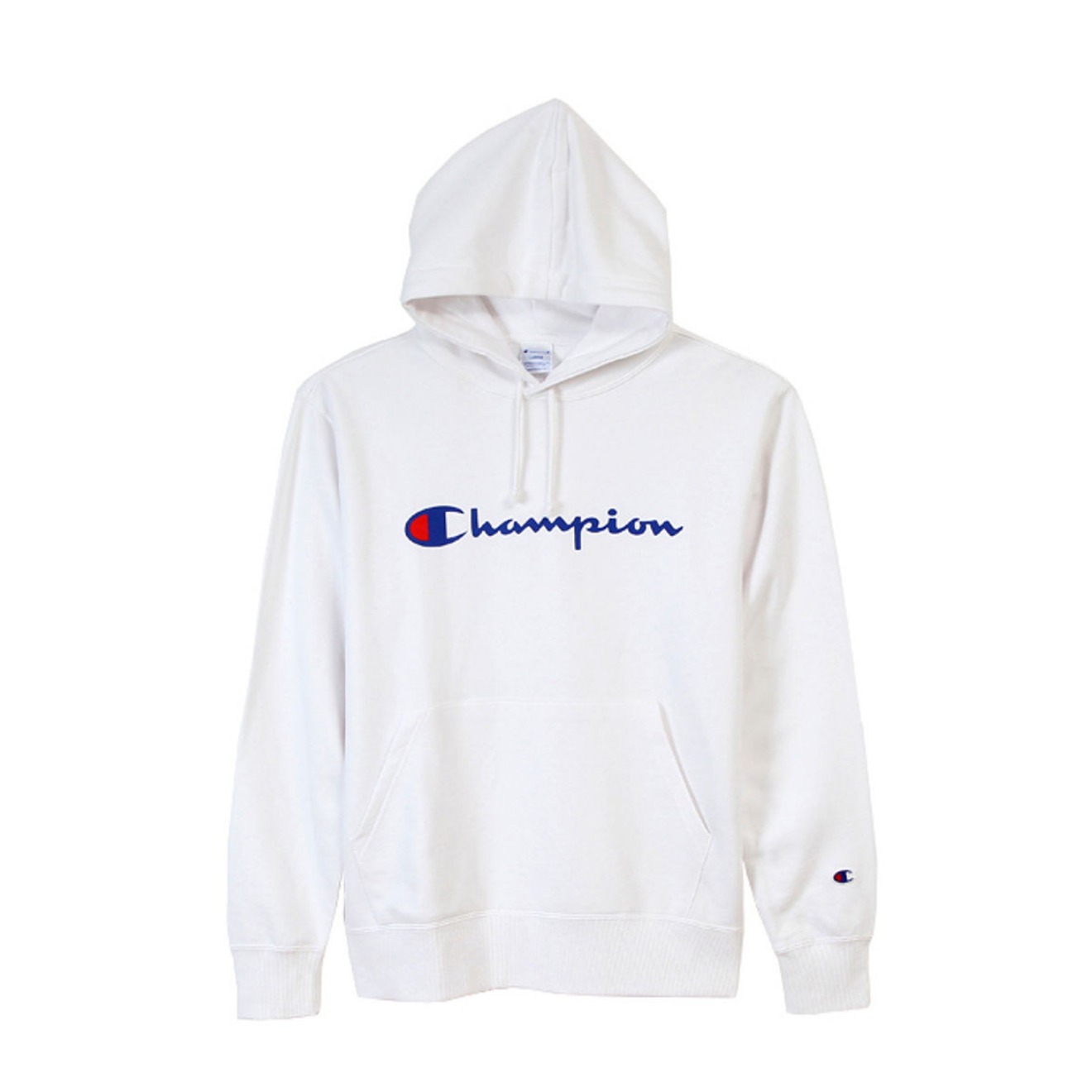 Champion 日版连帽草写字母印花卫衣