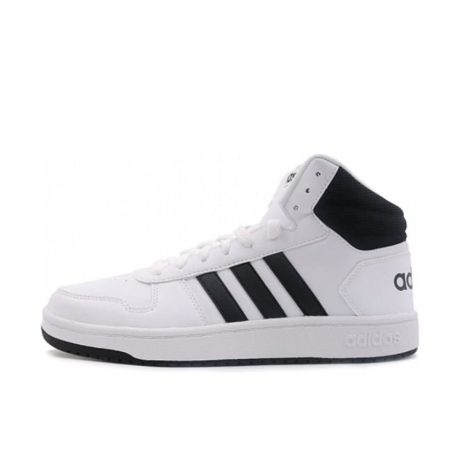 adidas Hoops 2.0 白黑Mid