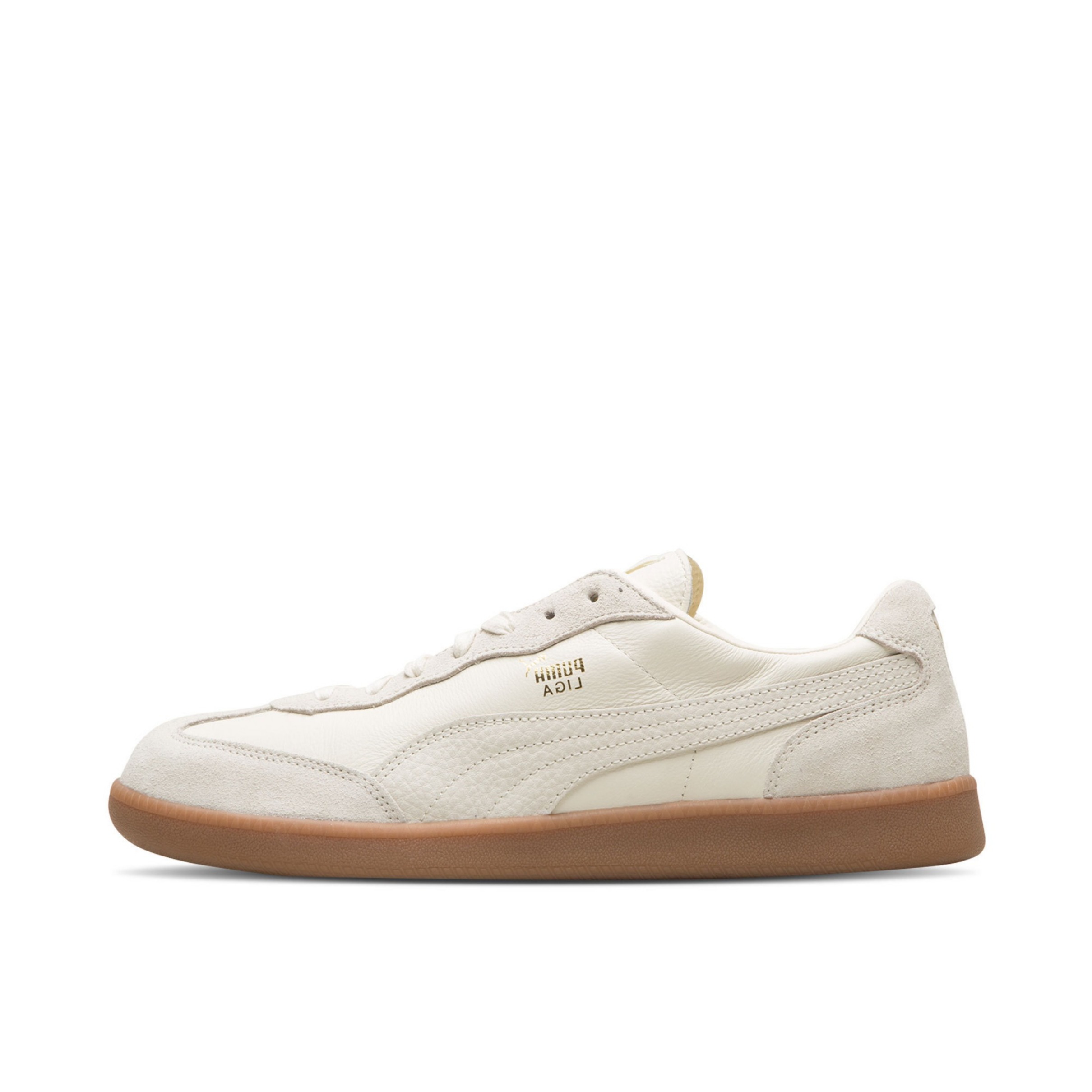 拼单优惠：Puma Liga  Floral 休闲鞋 米白生胶