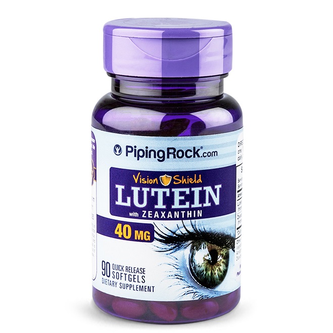 PipingRock 叶黄素软胶囊 40mg*90粒*2瓶