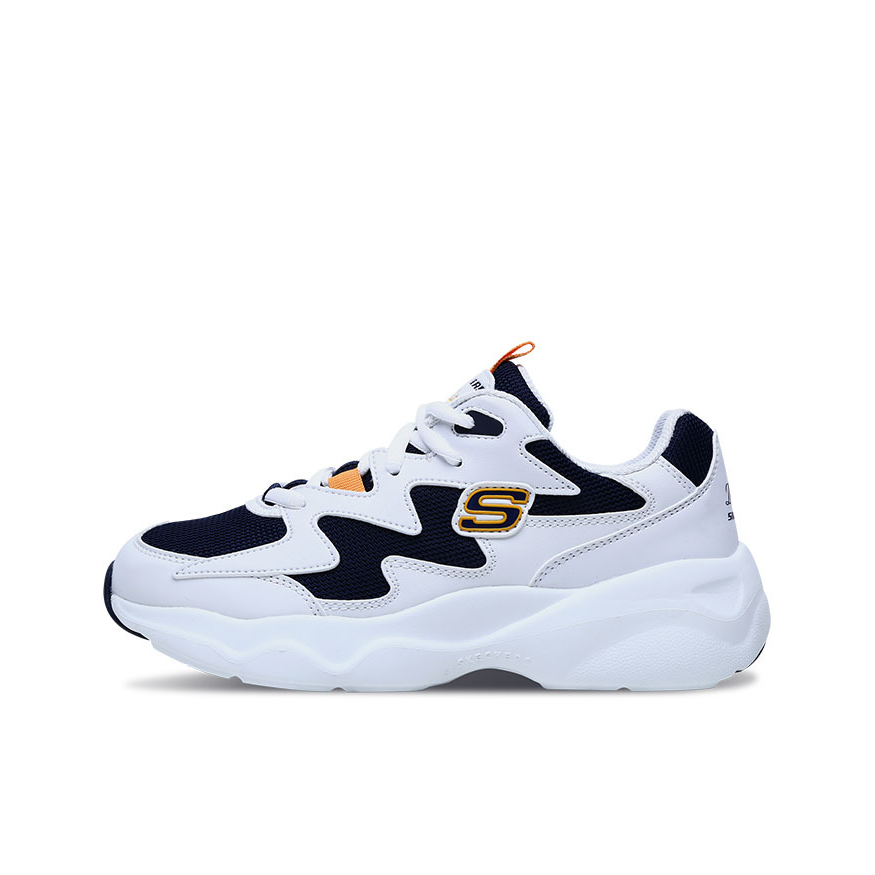 Skechers D'Lites AIRY 老爹鞋 白黑