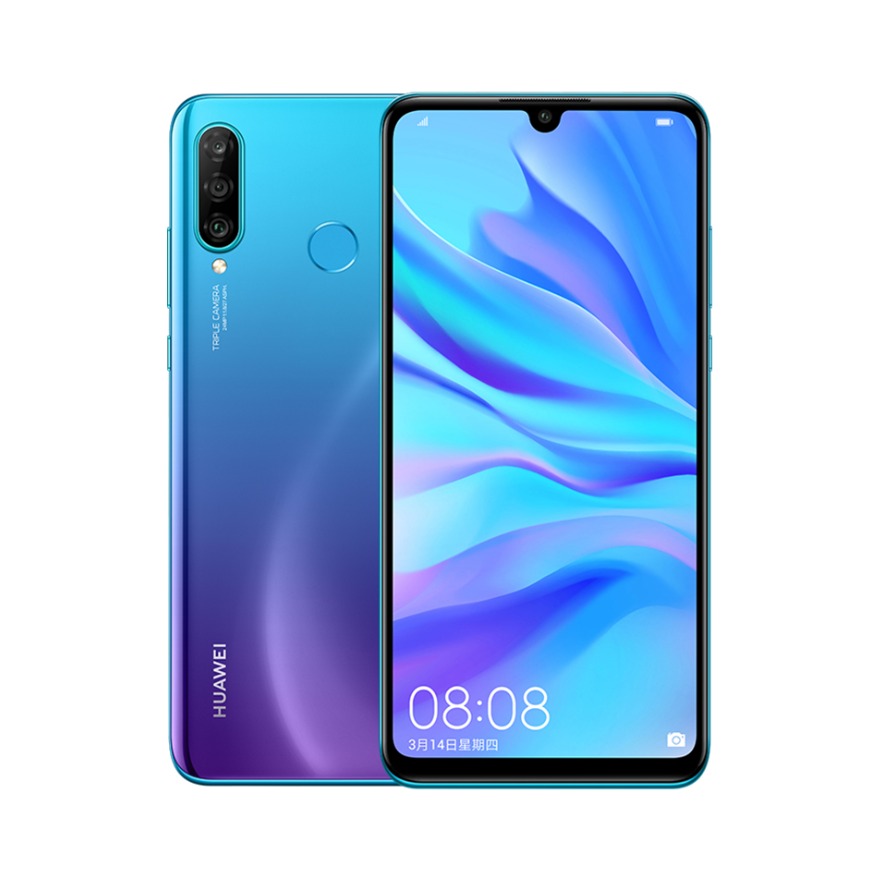 HUAWEI/华为 nova 4e 6GB+128GB雀翎蓝