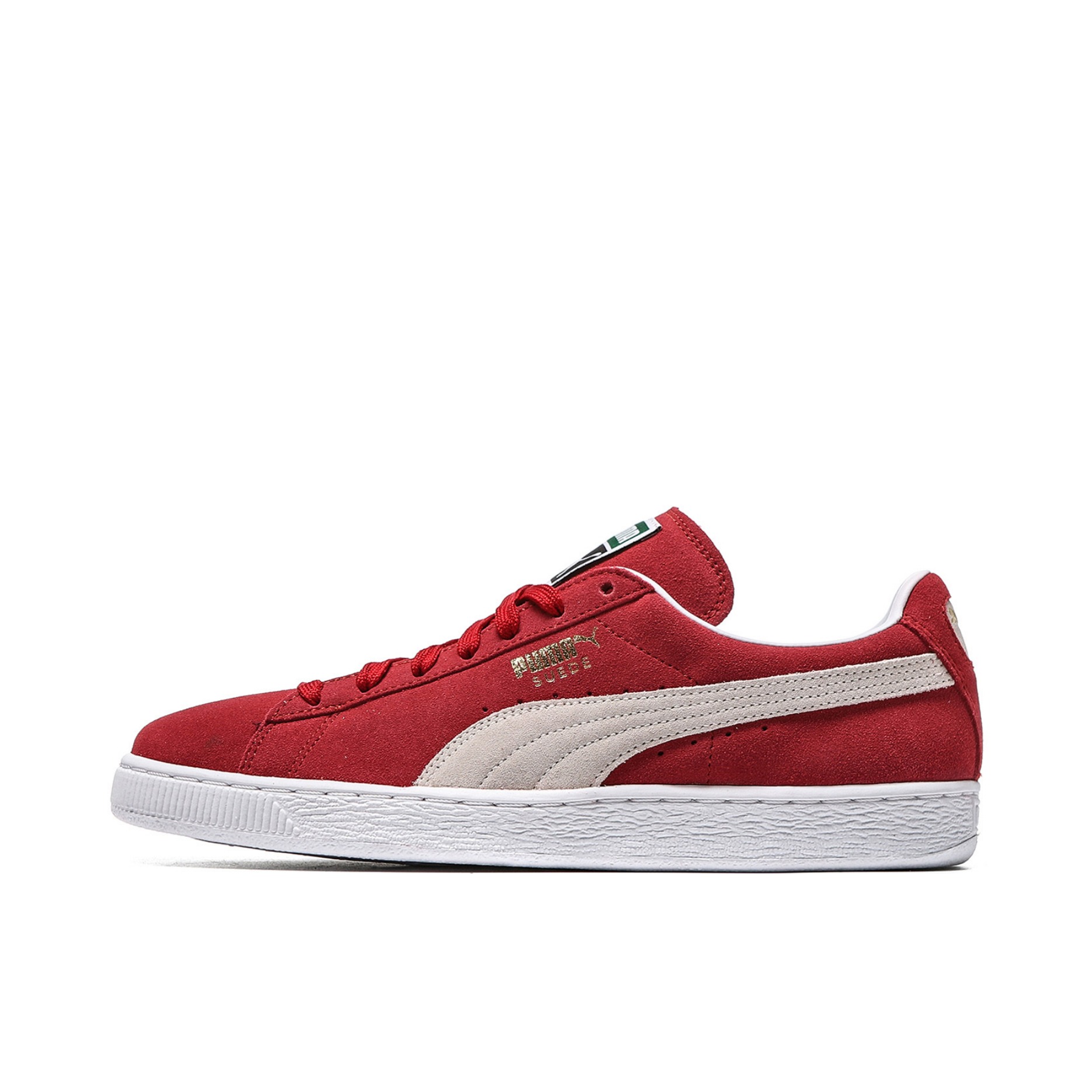 Puma Suede Classic 红/米色