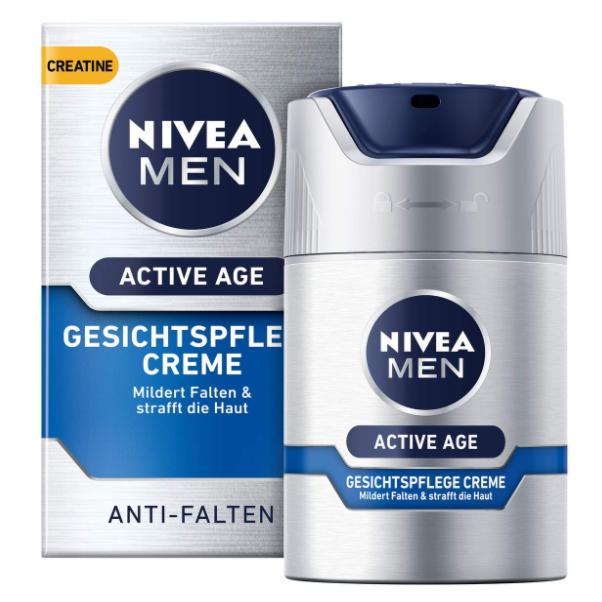 妮維雅男士 Active Age 抗皺面霜 50ml