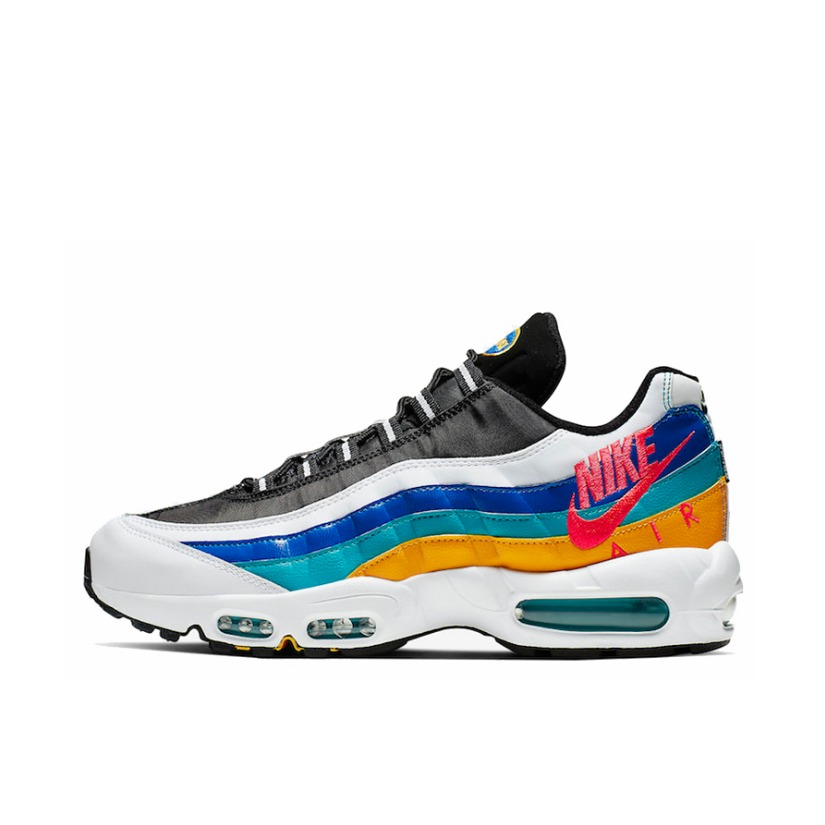 【黑5感恩季】Nike Air Max 95 白/藍/黃