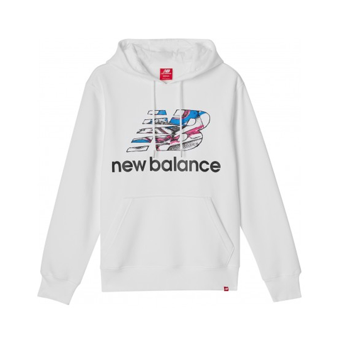 【黑5感恩季 最后一天！】New Balance  运动休闲连帽卫衣