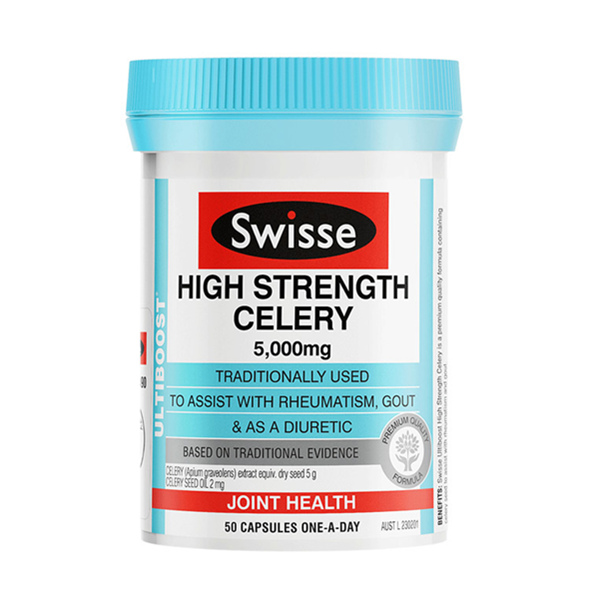 Swisse 高強(qiáng)度西芹籽精華膠囊 50粒