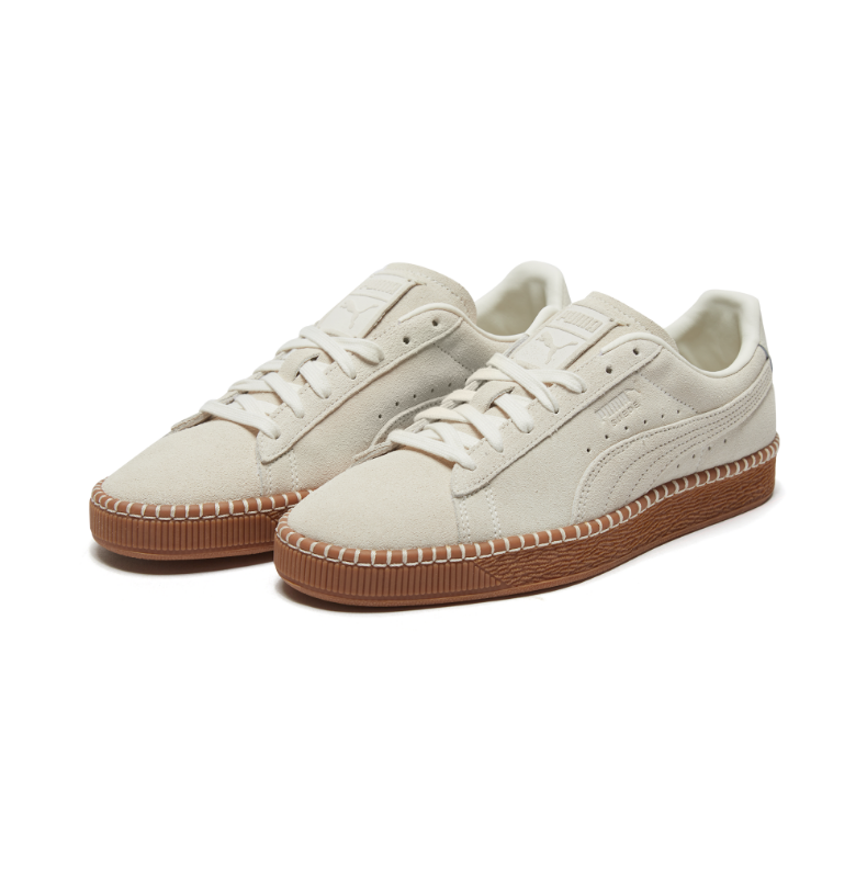 【双十二 年终大促】Puma Suede Classic 白色棕底
