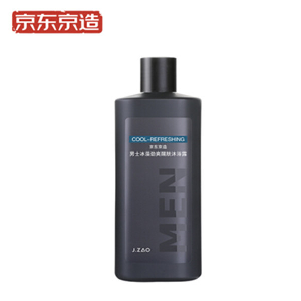 京造男士冰藻劲爽控油洗发水300ml