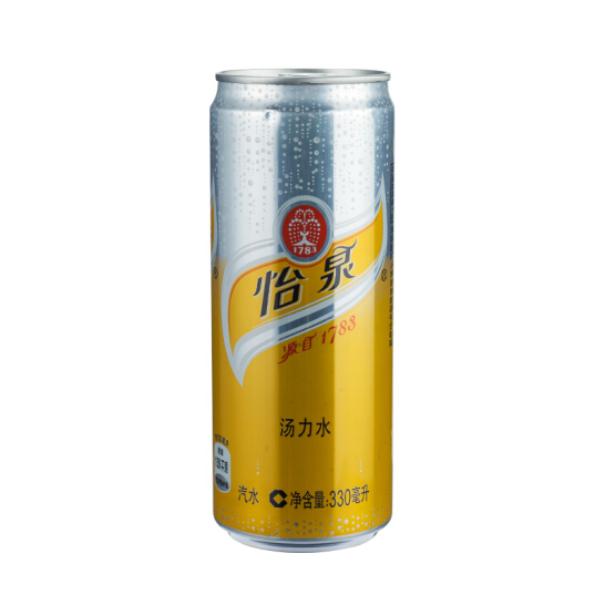 怡泉 汤力水 汽水 碳酸饮料 330ml*24罐