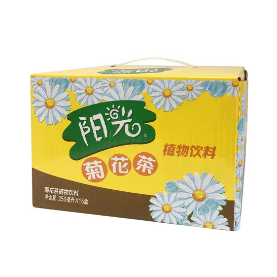 可口可乐 阳光菊花茶 250ml*15盒*2件