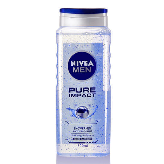 妮维雅 男士清爽净肤沐浴露 500ml*3瓶+250ml