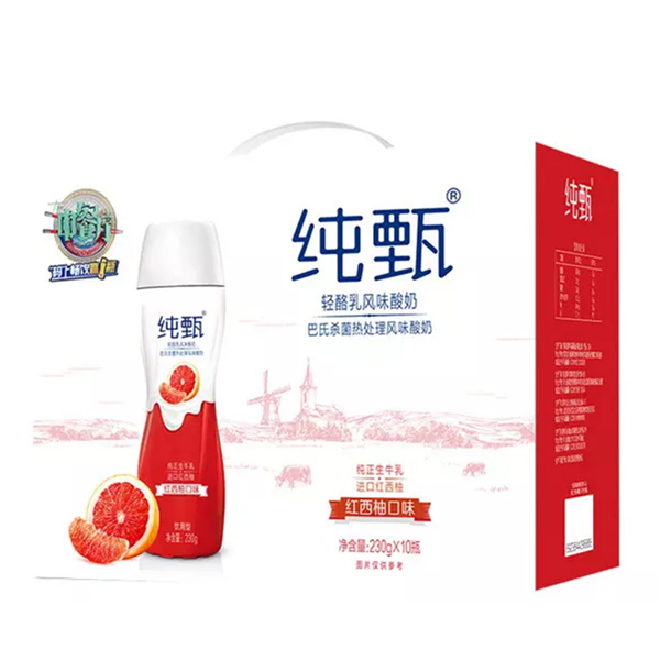 蒙牛 纯甄 高端轻酪乳风味酸奶 230g*10瓶