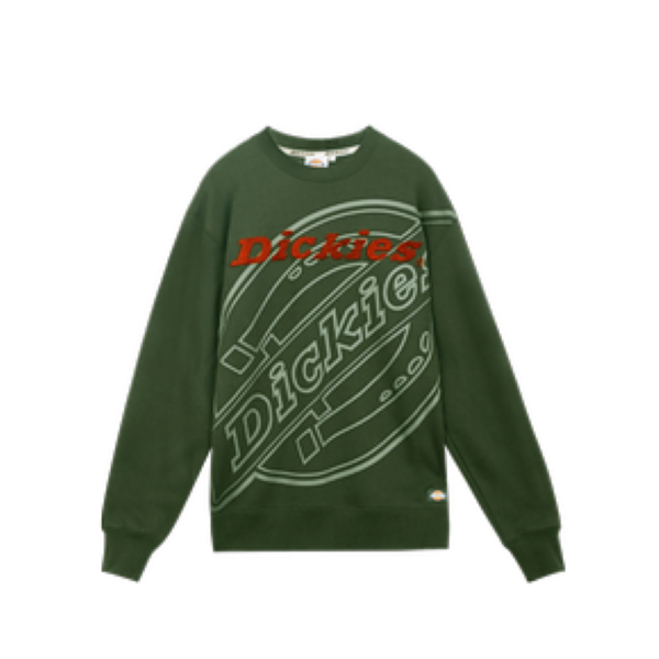 Dickies 字母立体牙刷绣圆领卫衣