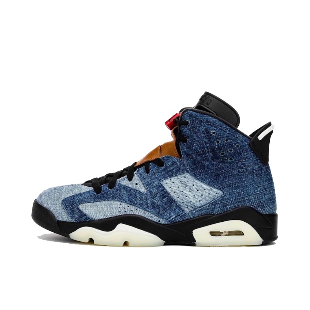 【報！預(yù)告原價購】Air Jordan 6 水洗丹寧