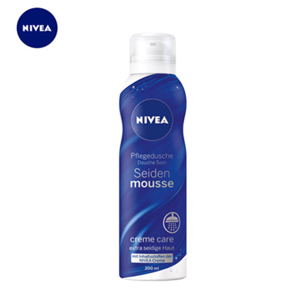 妮维雅（NIVEA）丝柔香润沐浴慕斯200ml*2