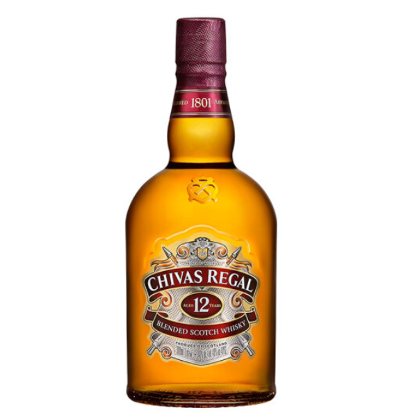 芝华士（Chivas）洋酒 12年 苏格兰 威士忌 1000ml