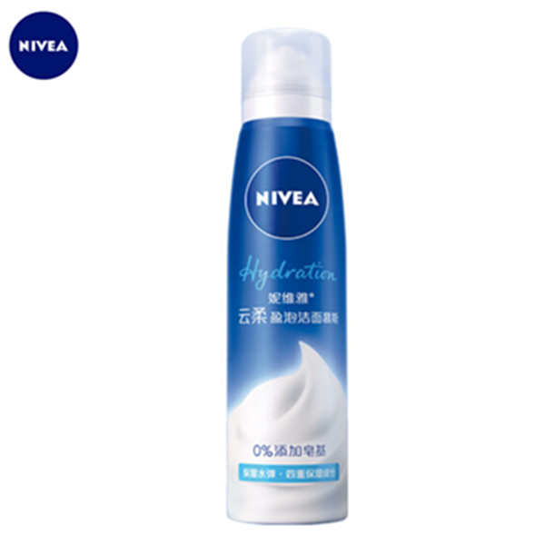 妮维雅(NIVEA)云柔盈泡洁面慕斯150ml*2