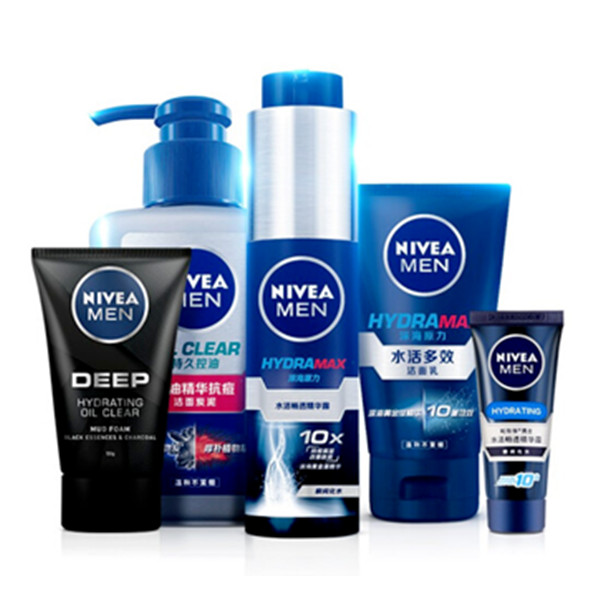 妮维雅(NIVEA)男士控油抗痘保湿套装