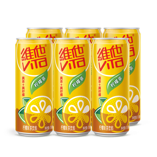 维他奶 维他柠檬茶饮料310ml*6罐