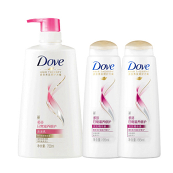 Dove 多芬 日常滋养修护洗发水700ml+护发素390ml