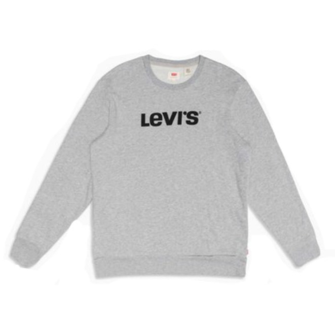 【年货节 不止5折】Levi's 字母LOGO印花加绒长袖卫衣