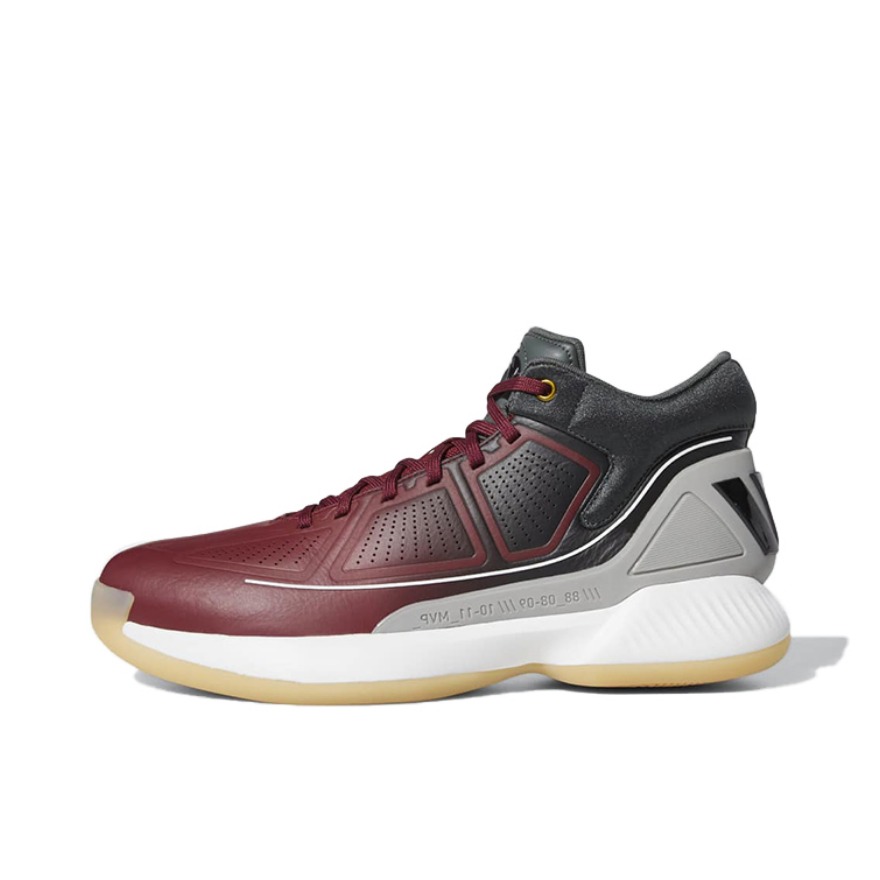 【淘寶年貨節(jié) 每滿200減15】adidas D Rose 10 黑灰紅