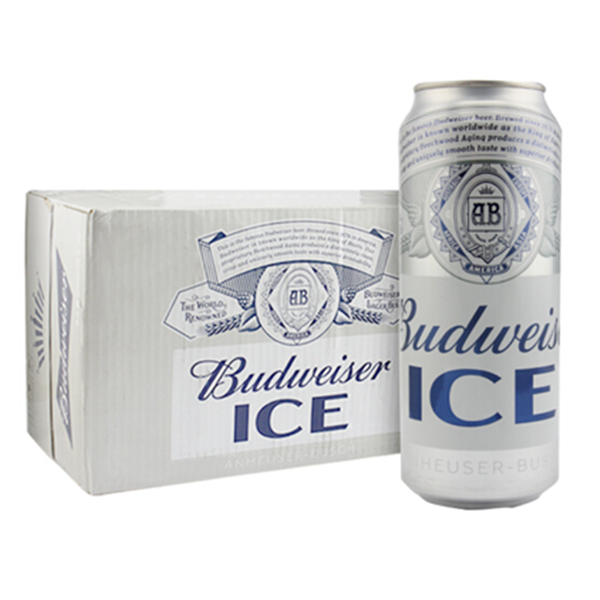 Budweiser 百威 ICE冰啤酒 500ml*18聽