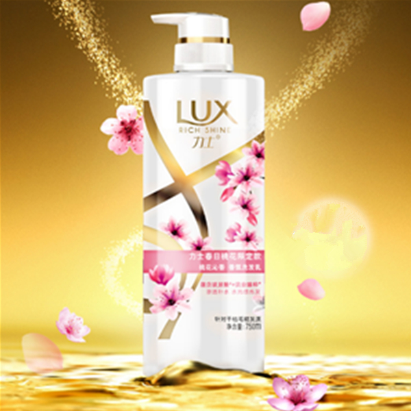 lux力士春日限定版洗发水家庭套装750ml*2