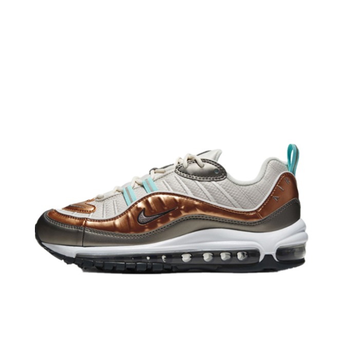 【NIKE官网新年限时特惠】Nike Air Max 98 米灰/玫瑰金