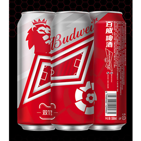 百威 經(jīng)典醇正啤酒 550ml*15聽(tīng)