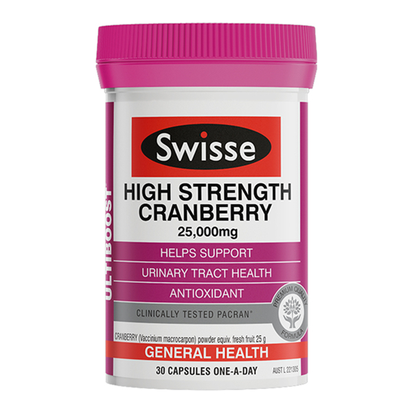 swisse 高浓缩蔓越莓胶囊 30粒