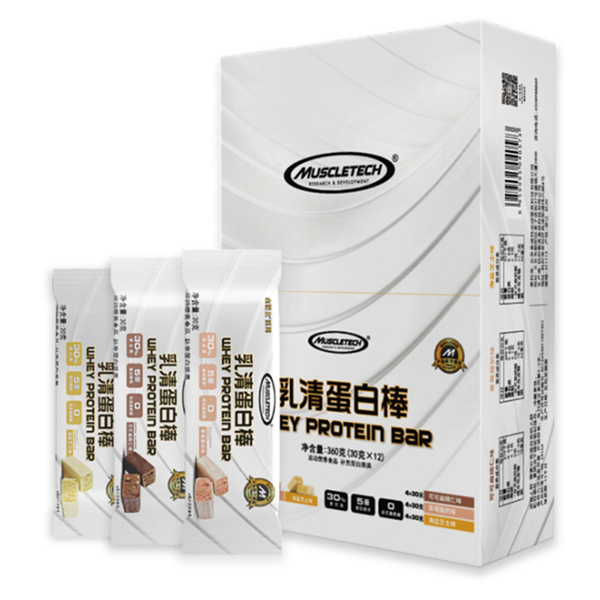 muscletech 肌肉科技 乳清蛋白棒健 12支