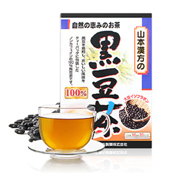 山本汉方 日本进口黑豆茶 10g*30包