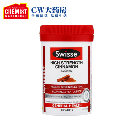 Swisse 高強(qiáng)度肉桂片 60片