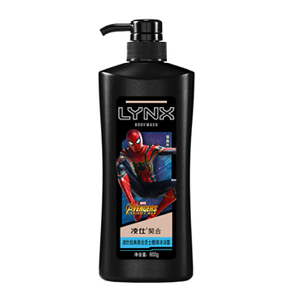 凌仕冰击男士醒体沐浴露600ml*5