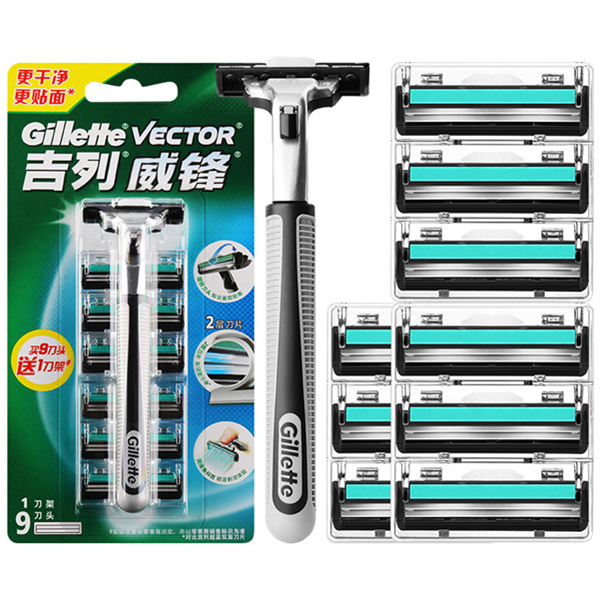 Gillette 吉列 威锋手动剃须刀 1刀架9刀头