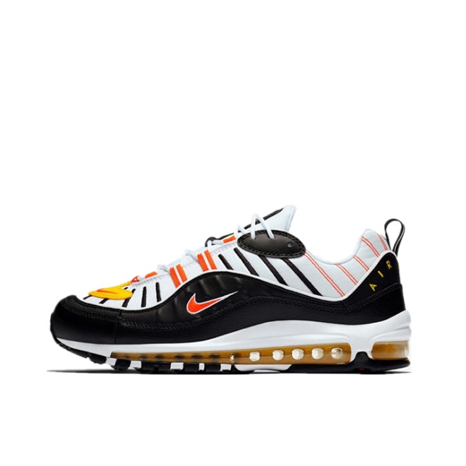 Nike Air Max 98 白黑橙