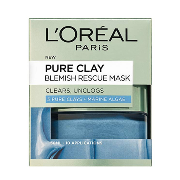 歐萊雅 Pure Clay 礦物泥排毒面膜 50ml