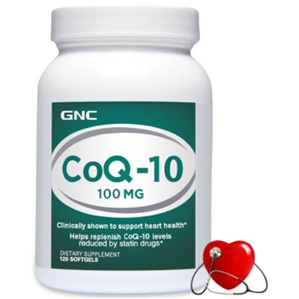 健安喜 GNC 辅酶Q10营养软胶囊 100mg*120粒/瓶