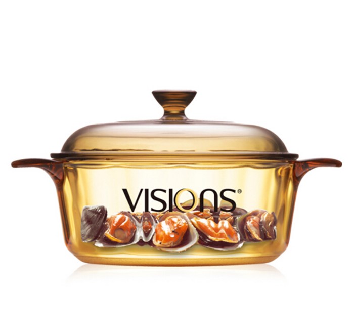 VISIONS 康宁 VS-12 晶彩透明锅 2.25L