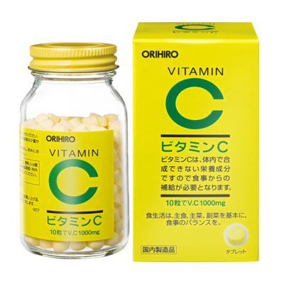 ORIHIRO 维生素C咀嚼片 300粒*2瓶