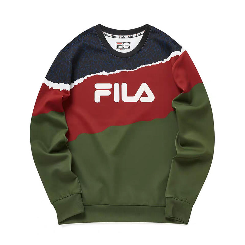 【優(yōu)惠促銷】FILA FUSION 2020SS休閑運(yùn)動(dòng)圓領(lǐng)衛(wèi)衣