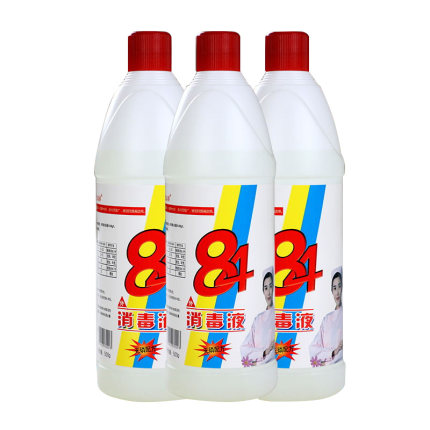 金奈 84消毒液 500ml*3瓶