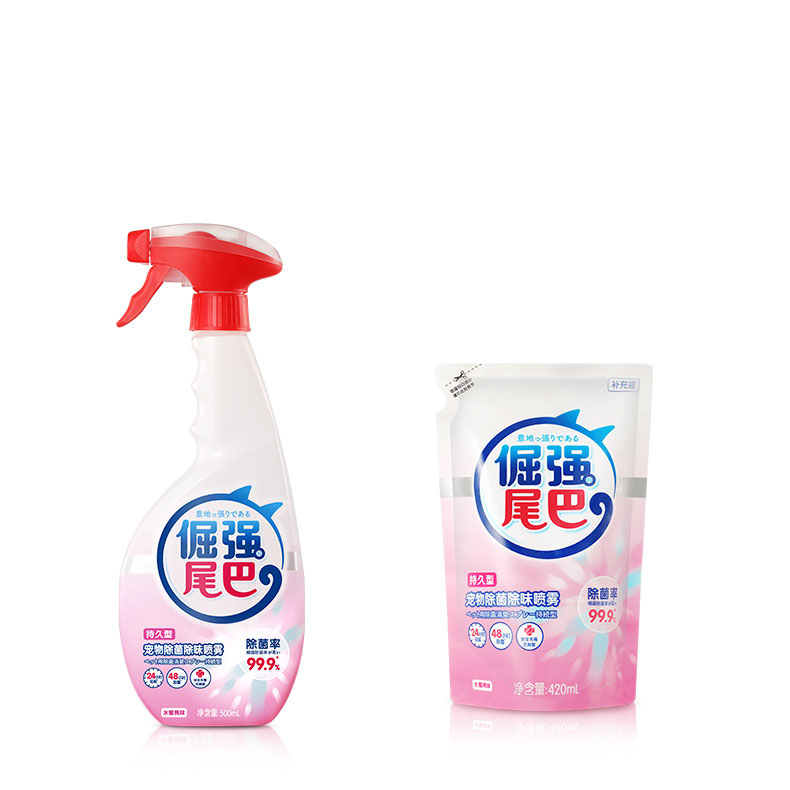 立白 倔強(qiáng)的尾巴水蜜桃味消毒液 500ml