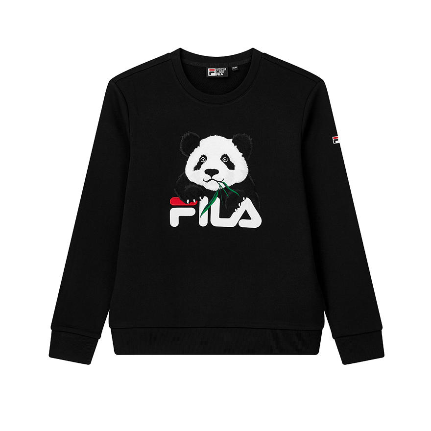 FILA 2020SS针织圆领套头卫衣