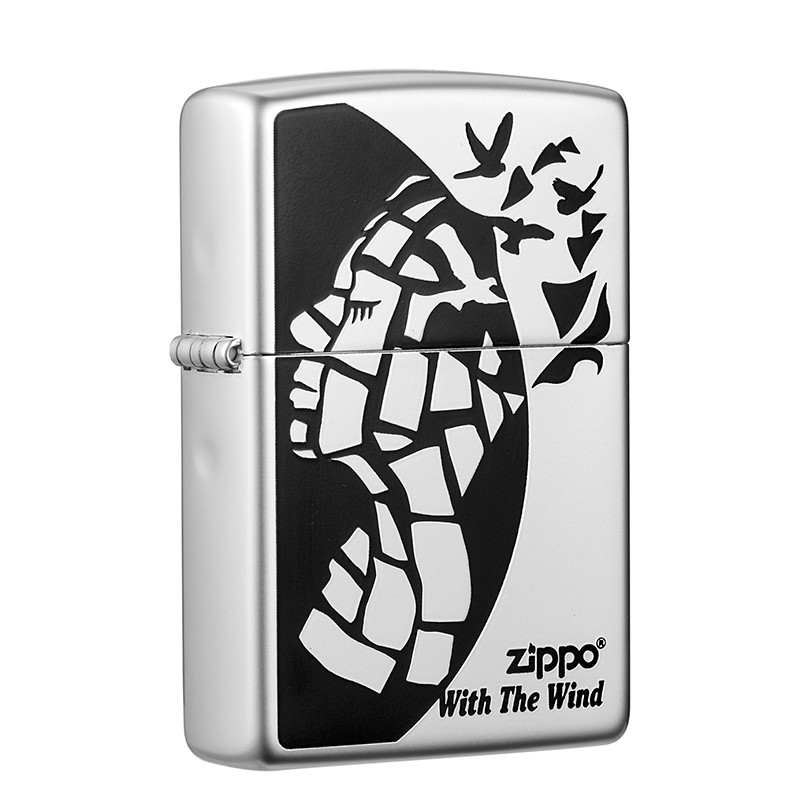 【情人节 最后一天】zippo  摩登之恋眷念飞扬打火机