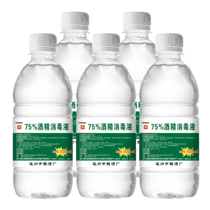 传奇黔 75%酒精消毒液 500ml*3瓶