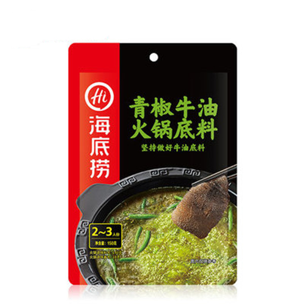 海底捞 青椒牛油火锅底料 150g