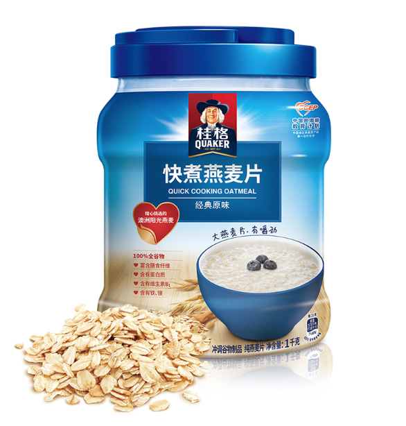 桂格（Quaker）快煮燕麦片1000克